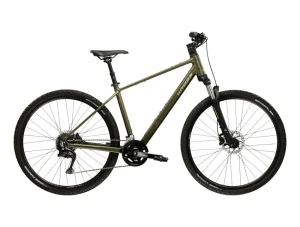 Kross EVADO C300 Zielony Srebrny Matowy