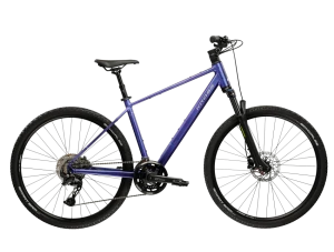 Kross EVADO C500 Fioletowy Srebrny Matowy